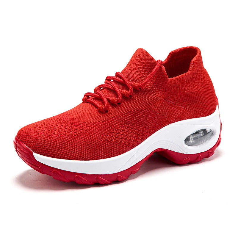 Lightweight Flying Knit Sneakers for Women β Breathable & Versatile Comfort 0