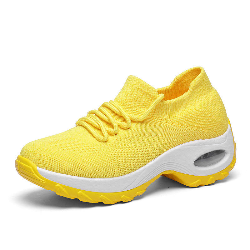 Lightweight Flying Knit Sneakers for Women β Breathable & Versatile Comfort 12