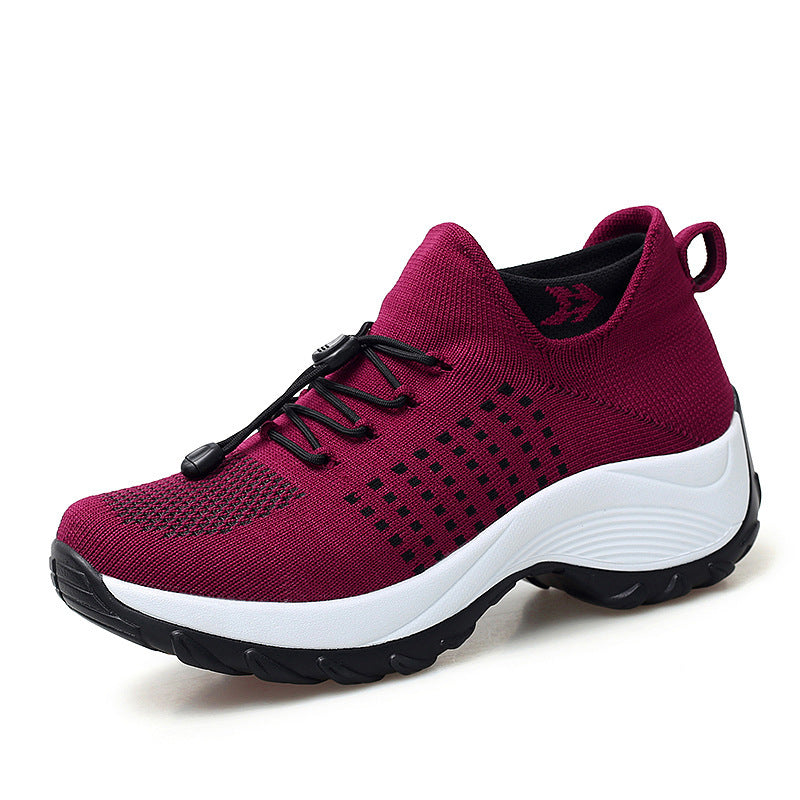Lightweight Lace-Up Sneakers for Women β Comfortable & Versatile 8