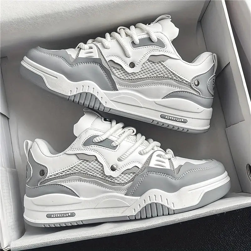 Jake β Lightweight Skate Sneakers β Trendy Color Block Design