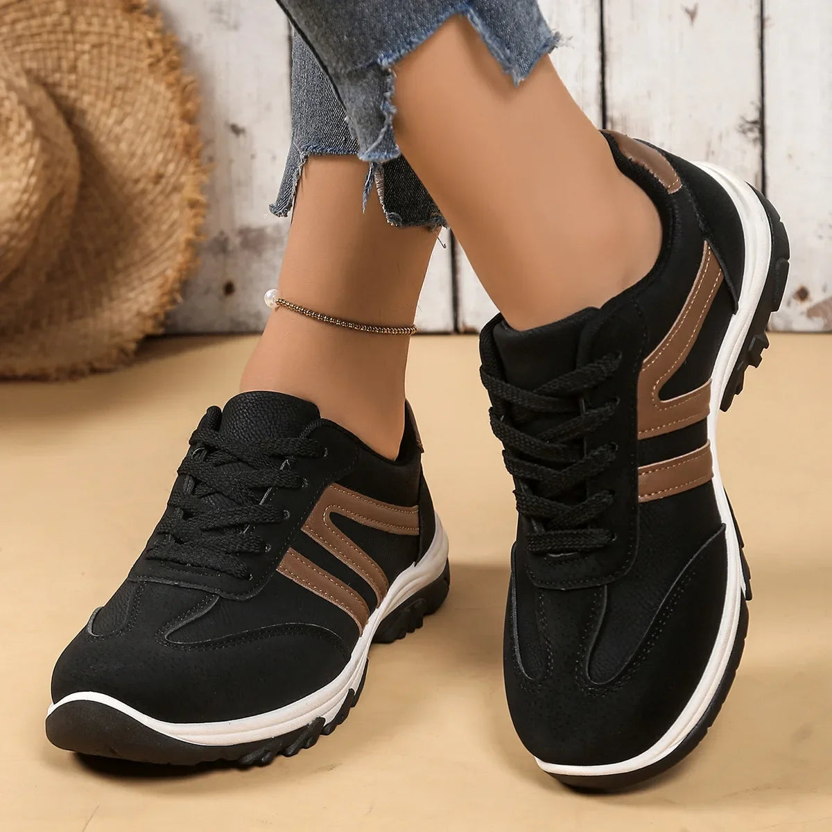 Lightweight White Sneakers for Women β Stylish & Comfortable Walking Shoes 2