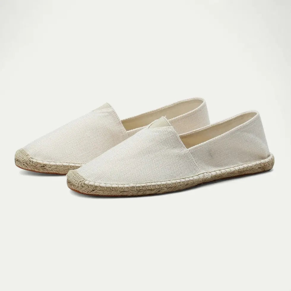 Linen Slip On Espadrilles for Men Comfortable Orthopedic Shoes