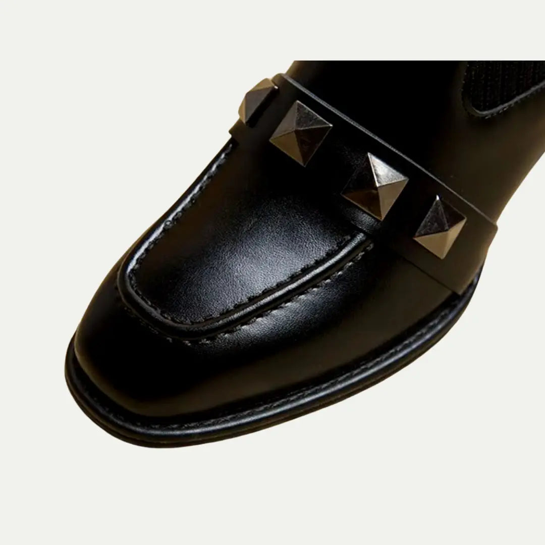 Luxe Elastic Sock Ankle Boots