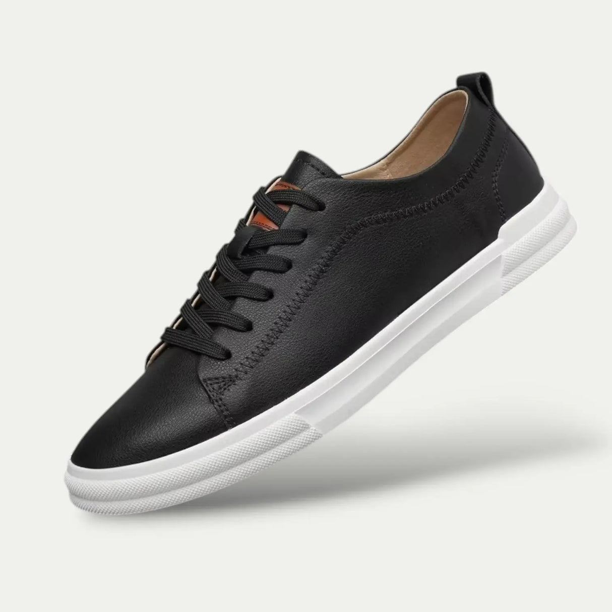 Men Waterproof Leather Casual Sneakers
