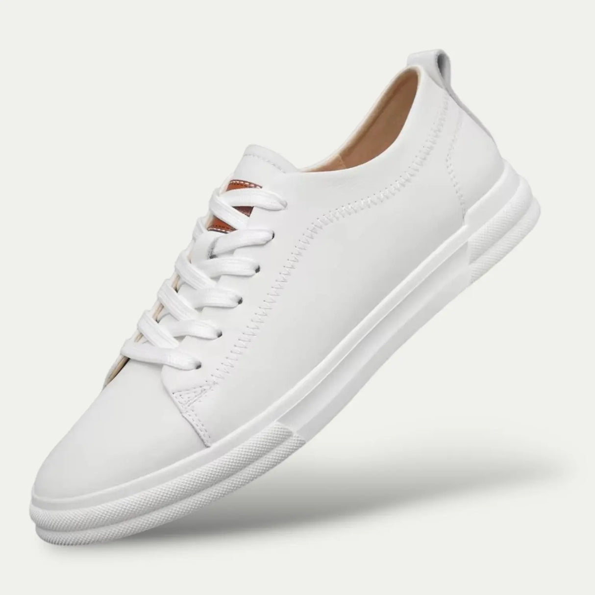 Men Waterproof Leather Casual Sneakers