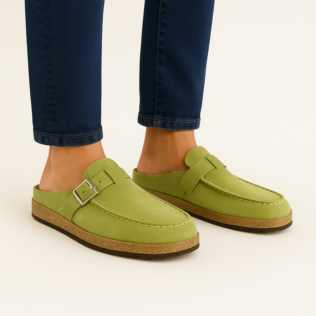 Men's Adjustable Buckle Mules β Comfort & Modern Design Bareroots Footwear