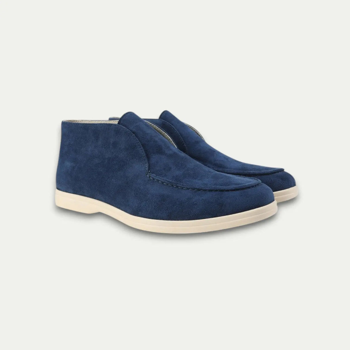 Men's High Old Money Soft® Suede Loafers – Classic Britpop Revival Style