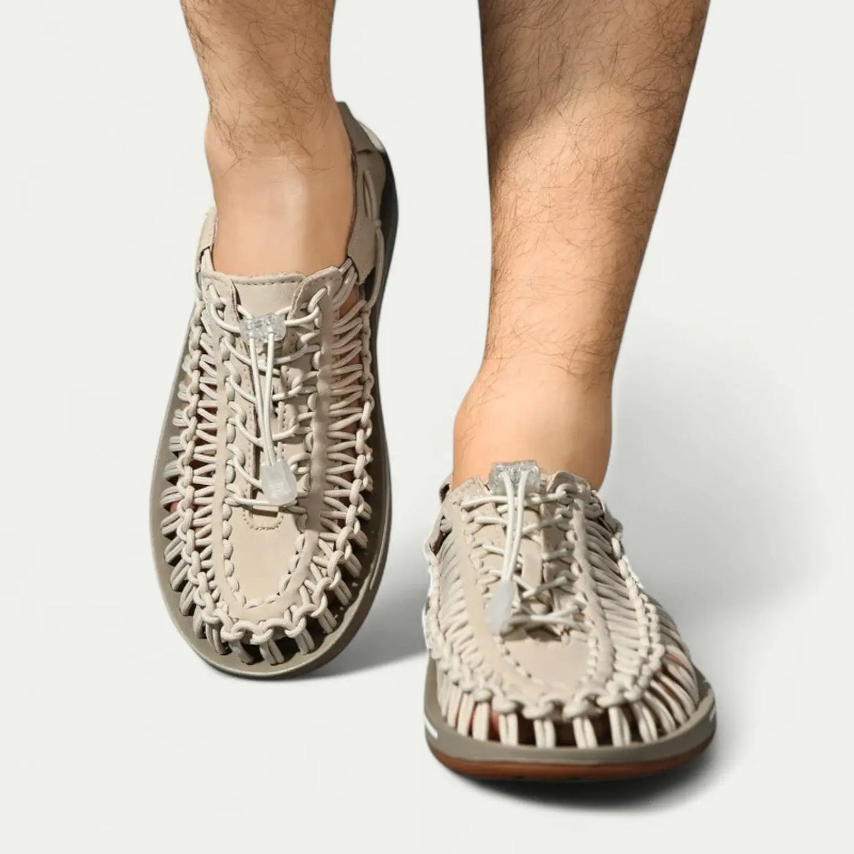 Men's Orthopedic Air Tread Leather Summer Sandals