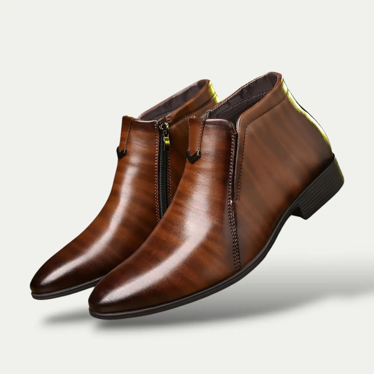 Men's Retro Leather Business Ankle Boots