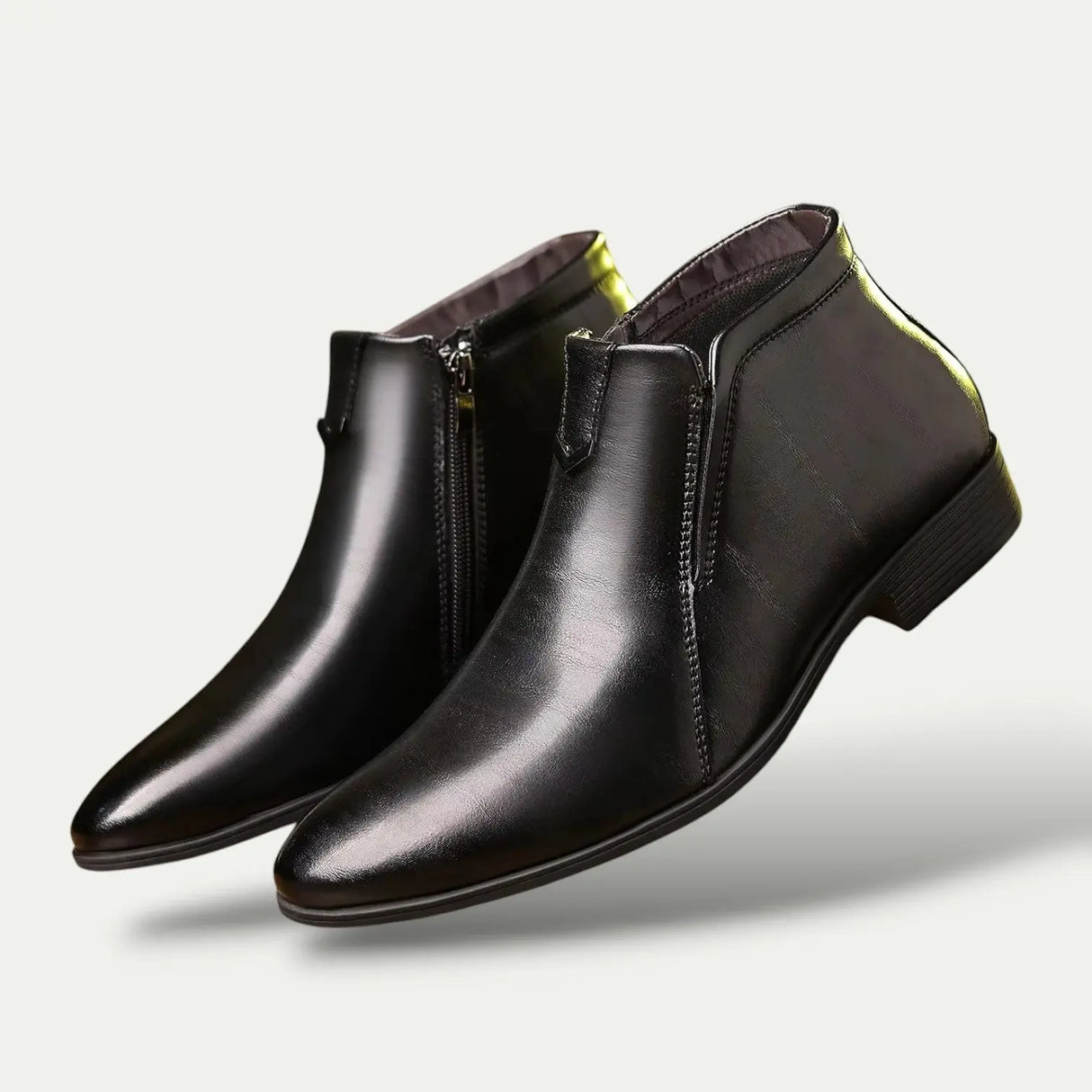 Men's Retro Leather Business Ankle Boots