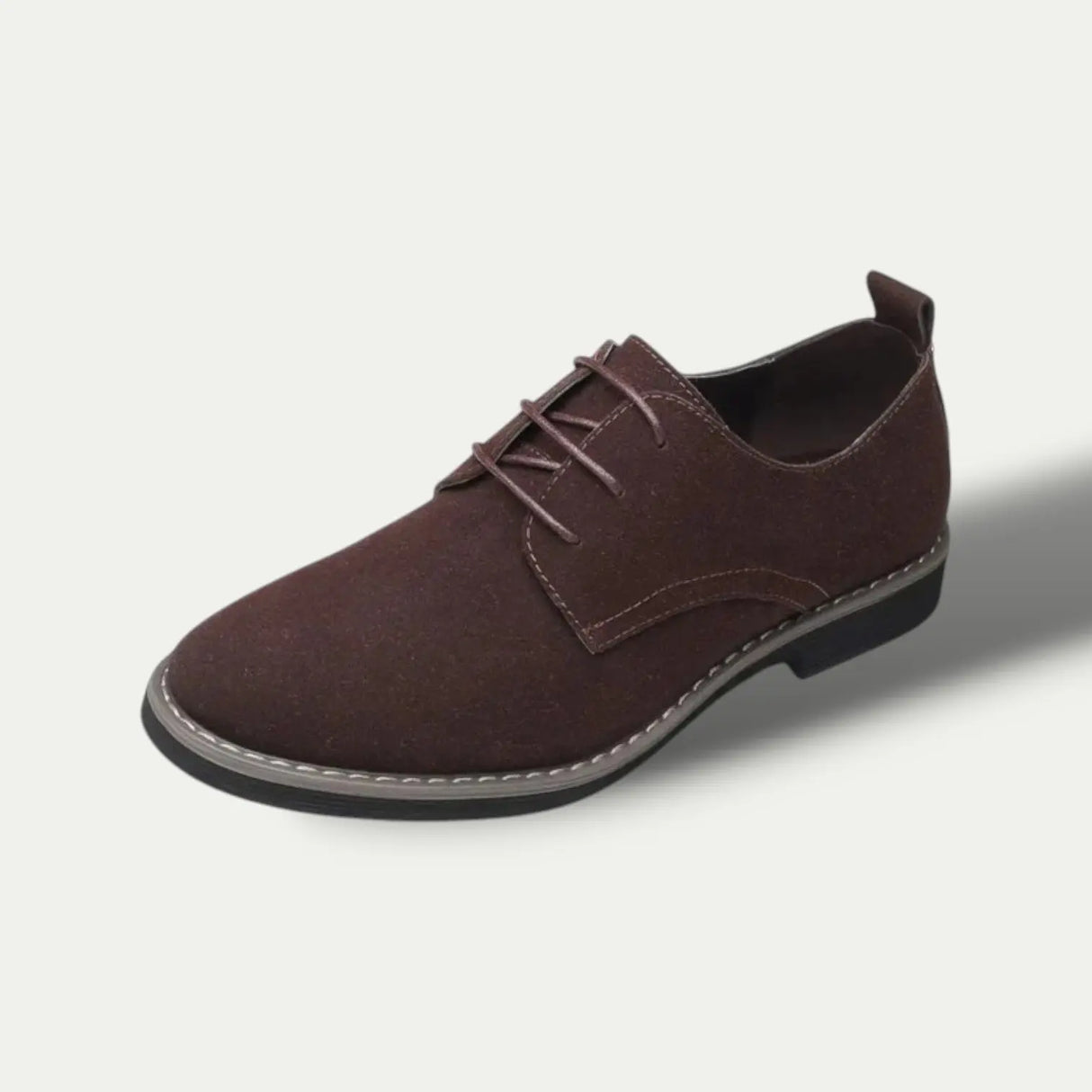Men's Suede Leather Derby Oxford Boots