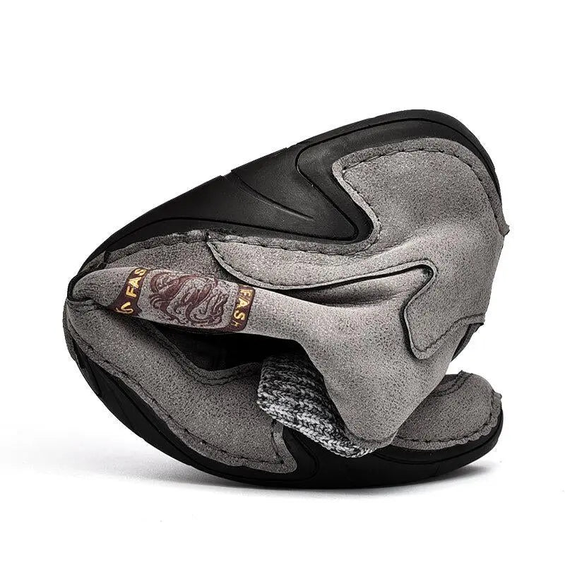 Microfiber Leather Sock Boots for Men β Comfortable & Versatile Style 6