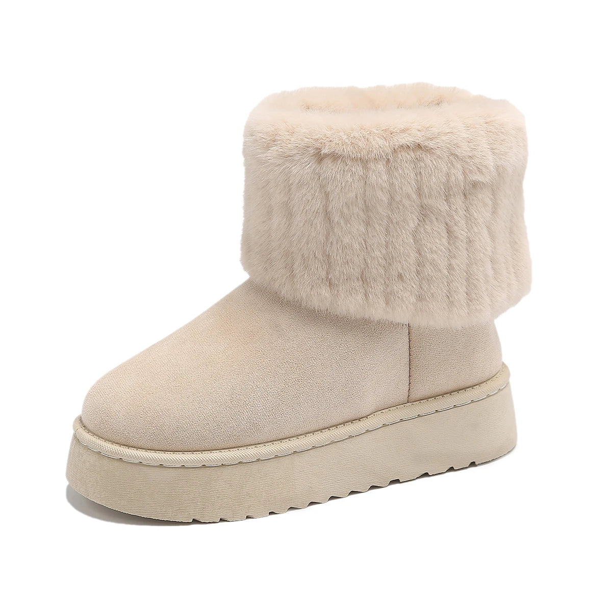 Mid-Calf Snow Boots for Women β Stylish & Warm Comfort