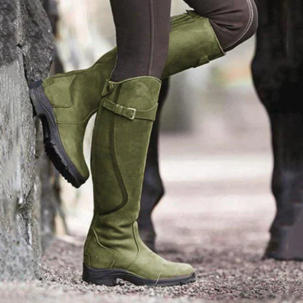 Mid-Tube Black Boots for Women β Stylish & Comfortable Everyday Wear