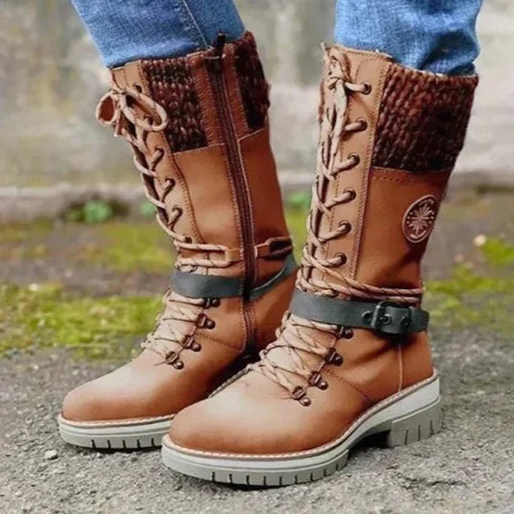 Mid-Tube Martin Boots for Women β Stylish & Cozy for Winter