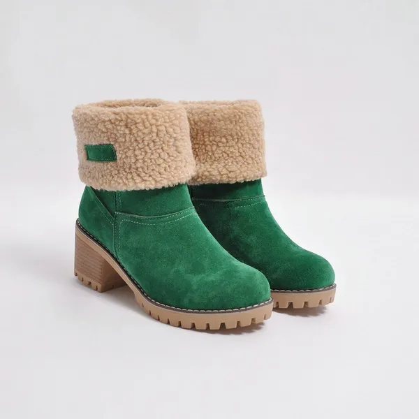Mid-Tube Snow Boots for Women β Stylish & Versatile