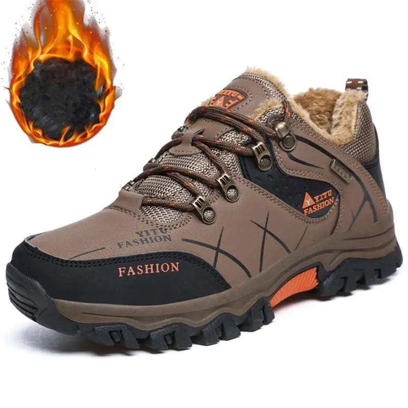 Non-Slip Hiking Shoes for Men β Warm & Durable for Outdoor Adventures 7