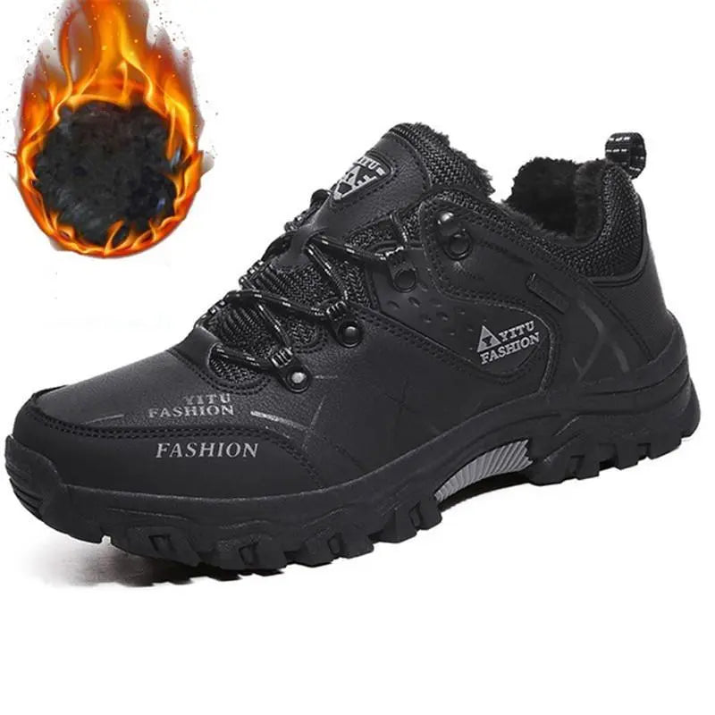 Non-Slip Hiking Shoes for Men β Warm & Durable for Outdoor Adventures 8