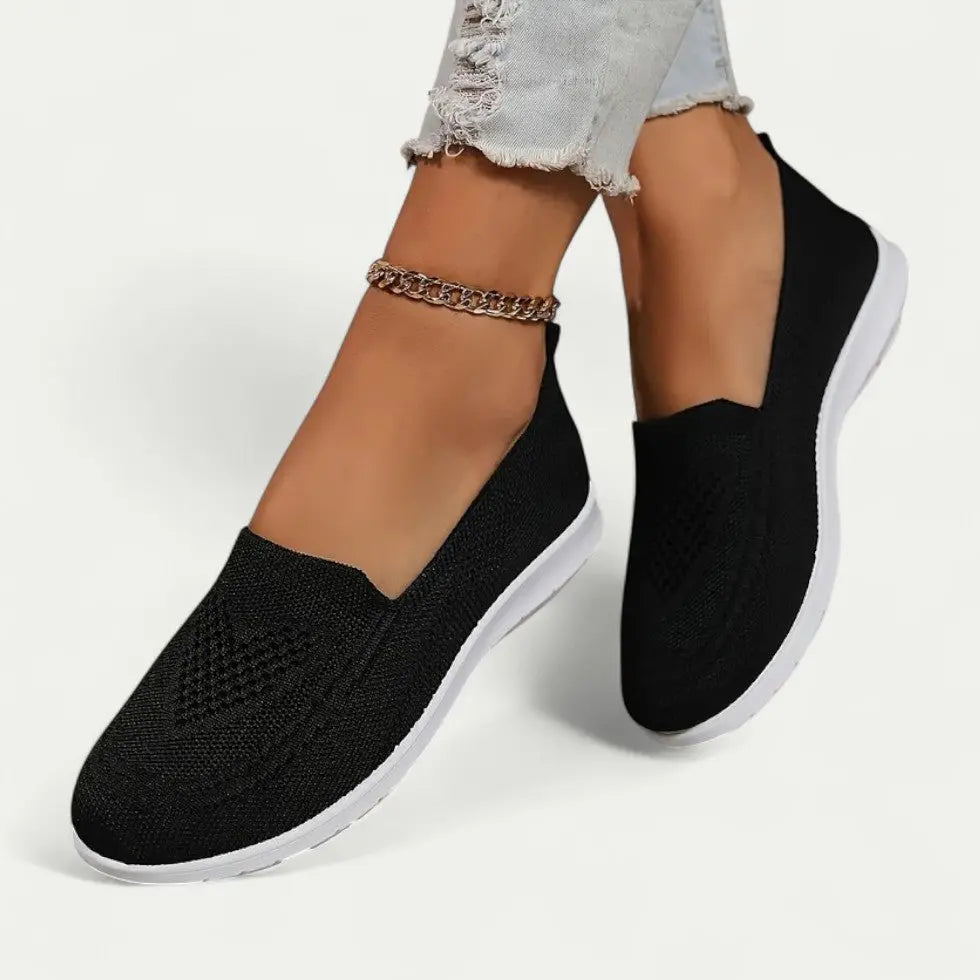 Orthopedic Mesh Slip On Walking Shoes Comfort Fit