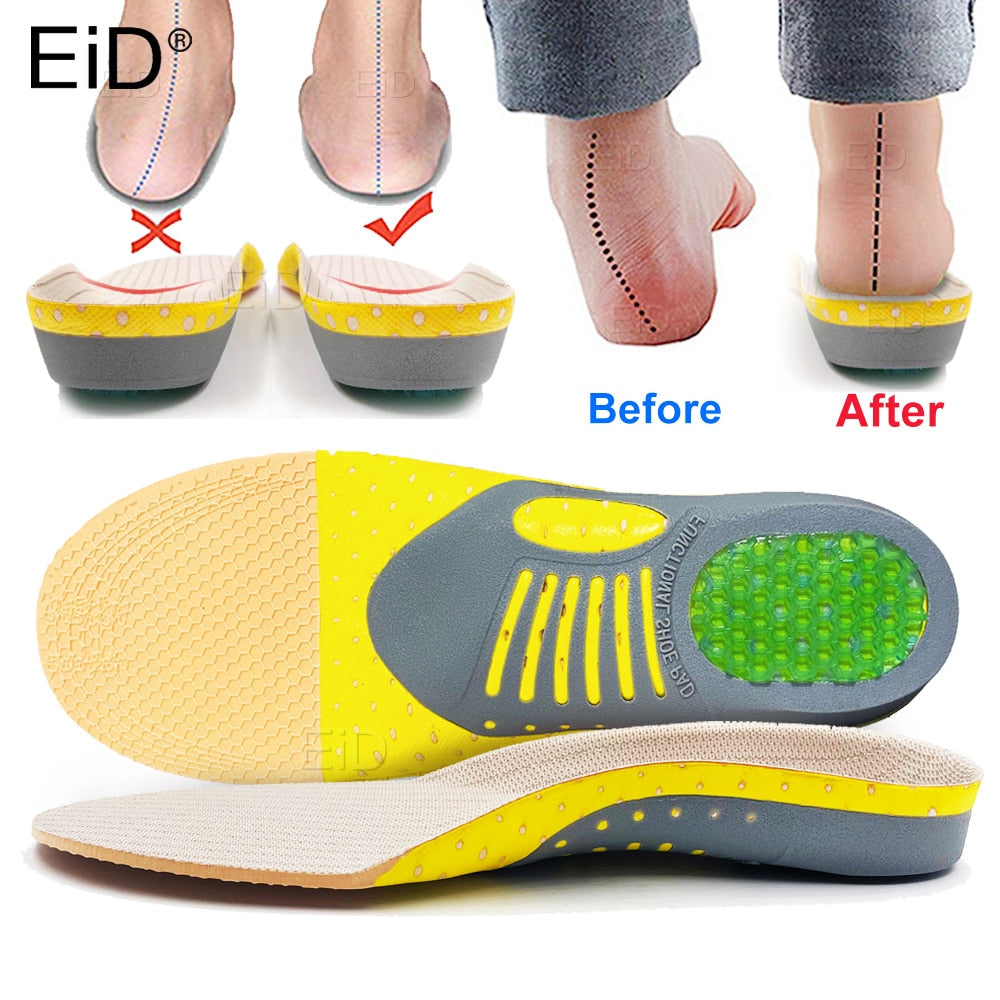 Premium Gel Insoles for Men and Women β Comfort & Arch Support for Active Lifestyles