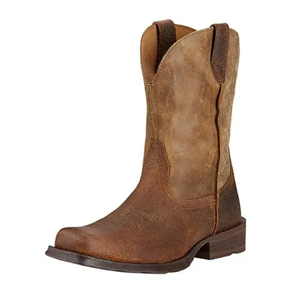 Retro Cowboy Boots for Men β Stylish & Durable Design