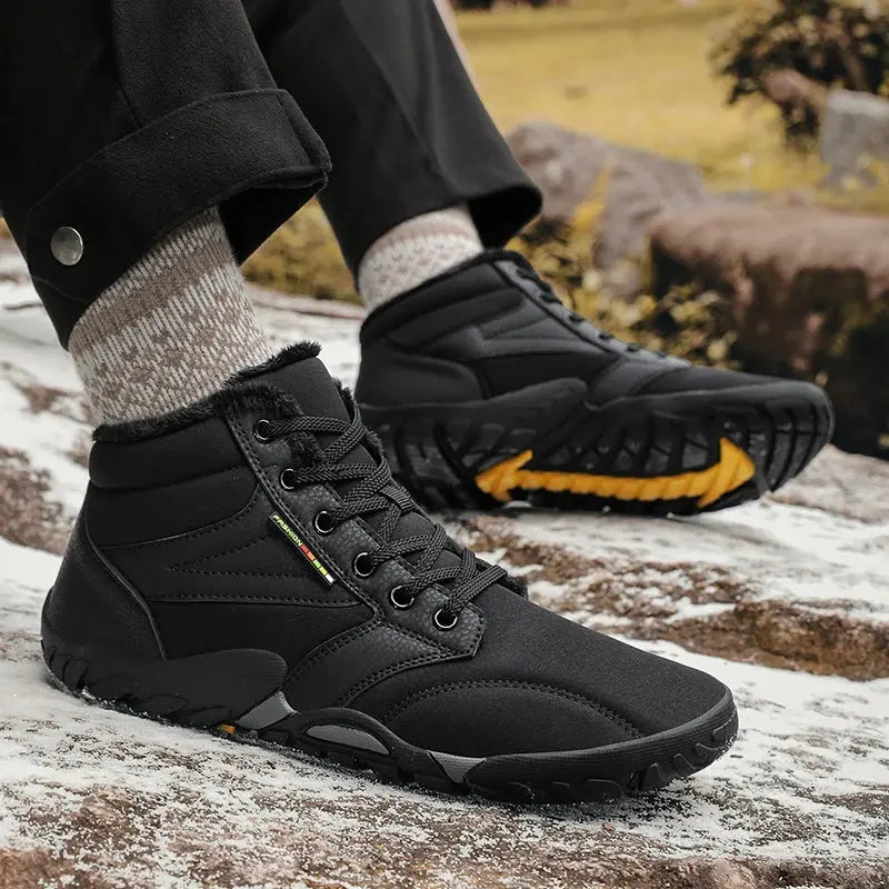 Non-Slip Barefoot Boots For Men - Comfort & Warm Design BareRoots Footwear