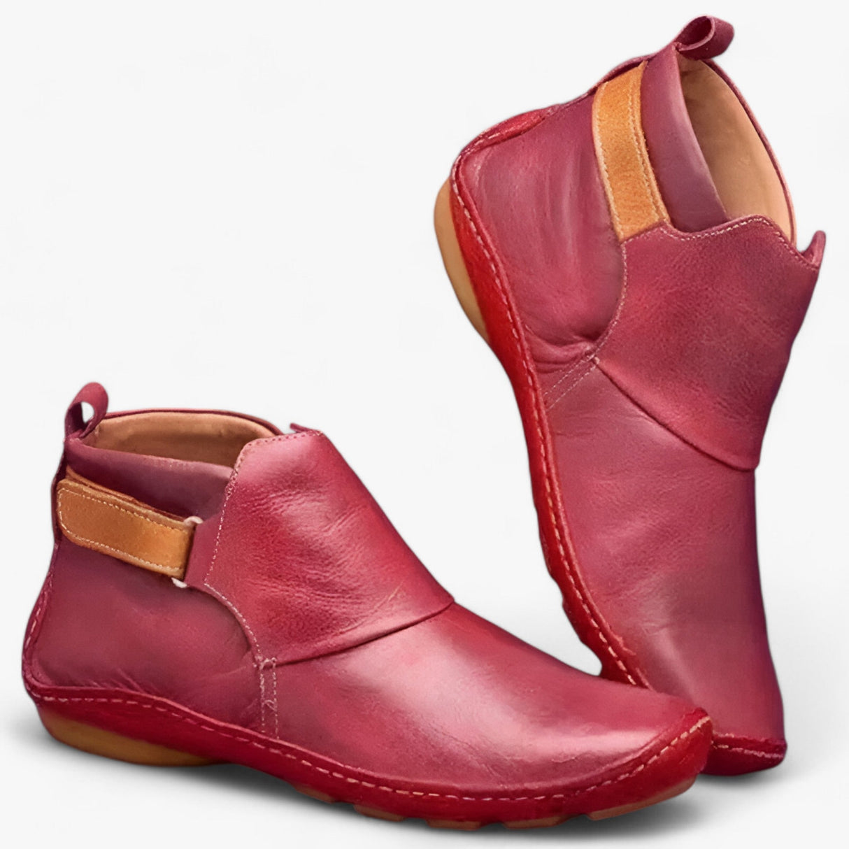 Slip-On Ankle Boots for Women β Bohemian Style & Everyday Comfort