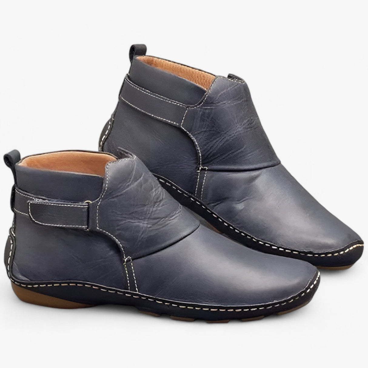 Slip-On Ankle Boots for Women β Bohemian Style & Everyday Comfort