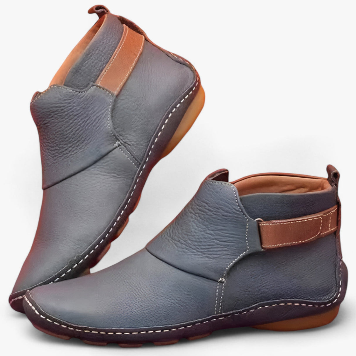 Slip-On Ankle Boots for Women β Bohemian Style & Everyday Comfort