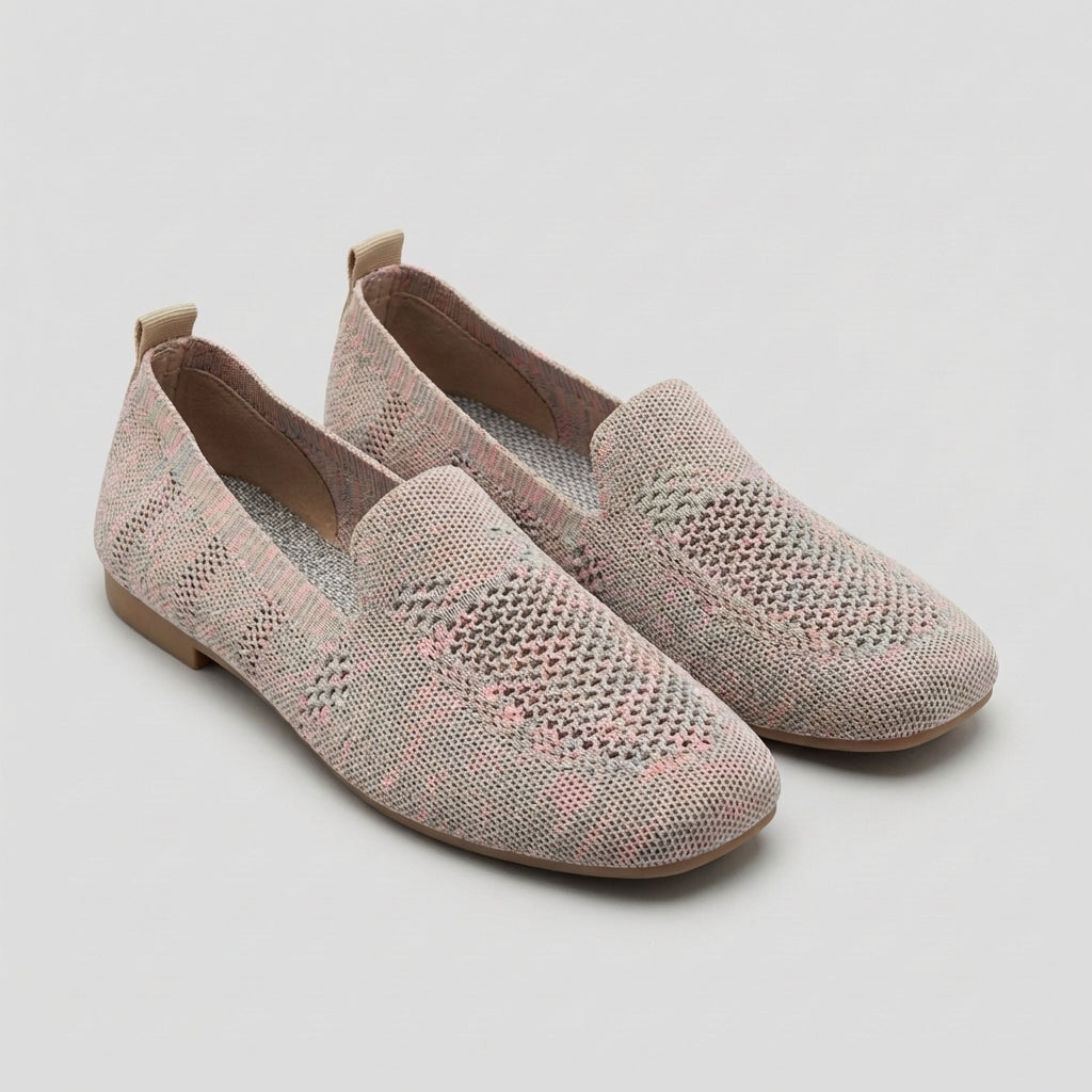 Breathable Knit Loafers β Lightweight Casual Comfort Walking Flats