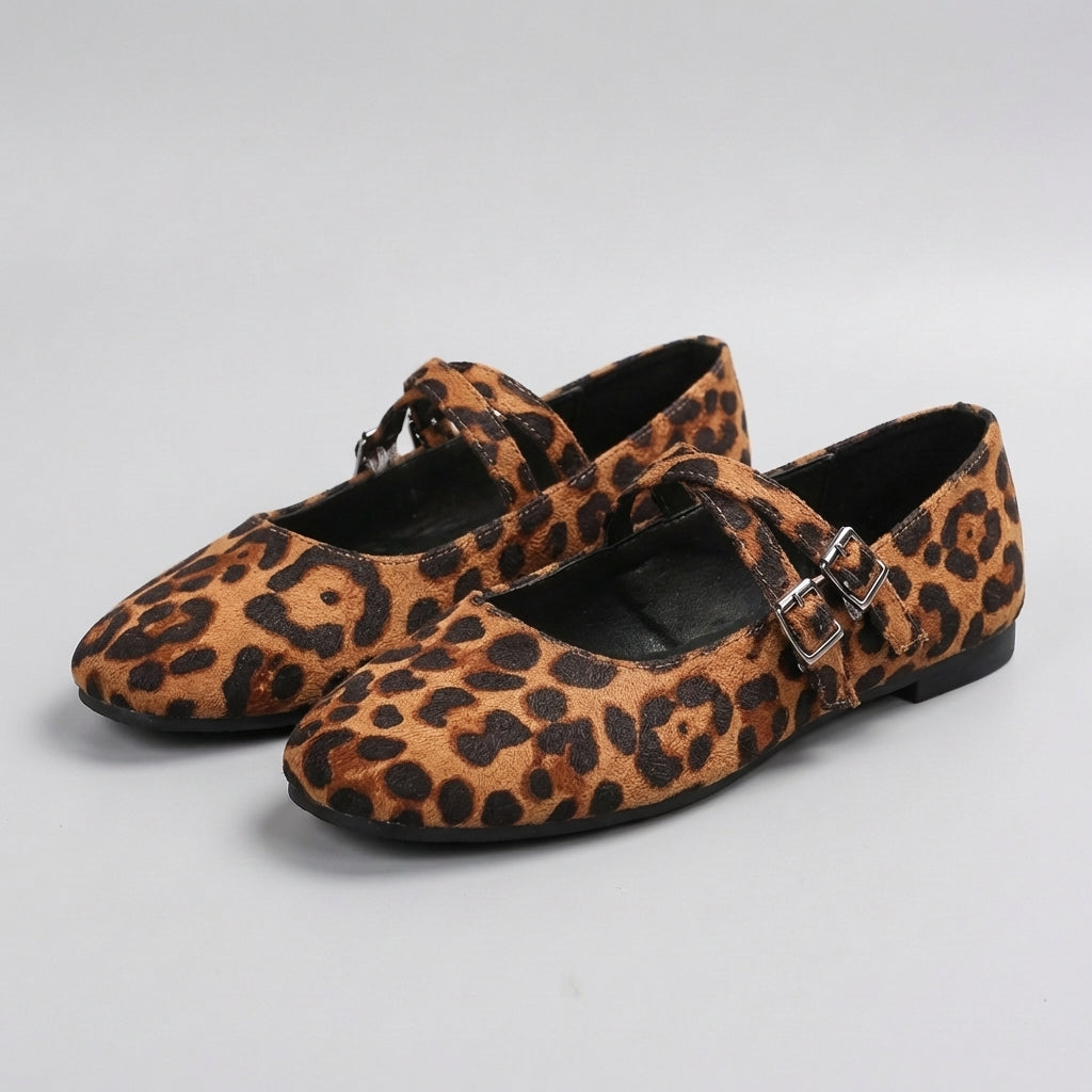 Double Strap Mary Jane Flats β Vintage Casual Comfort Walking Shoes