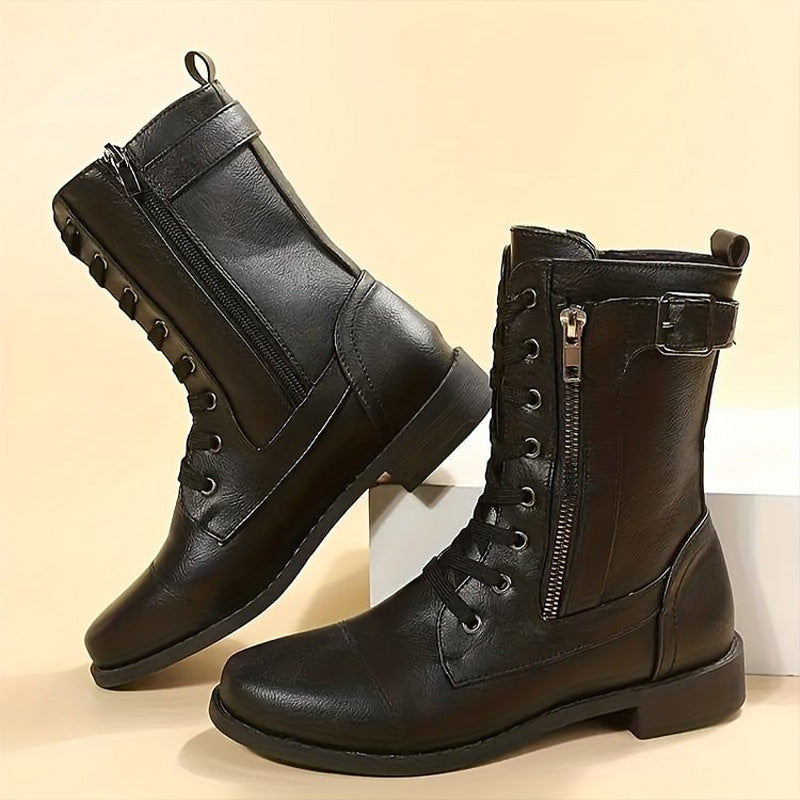 Stylish Side Zip Boots for Women β Comfortable & Versatile Footwear
