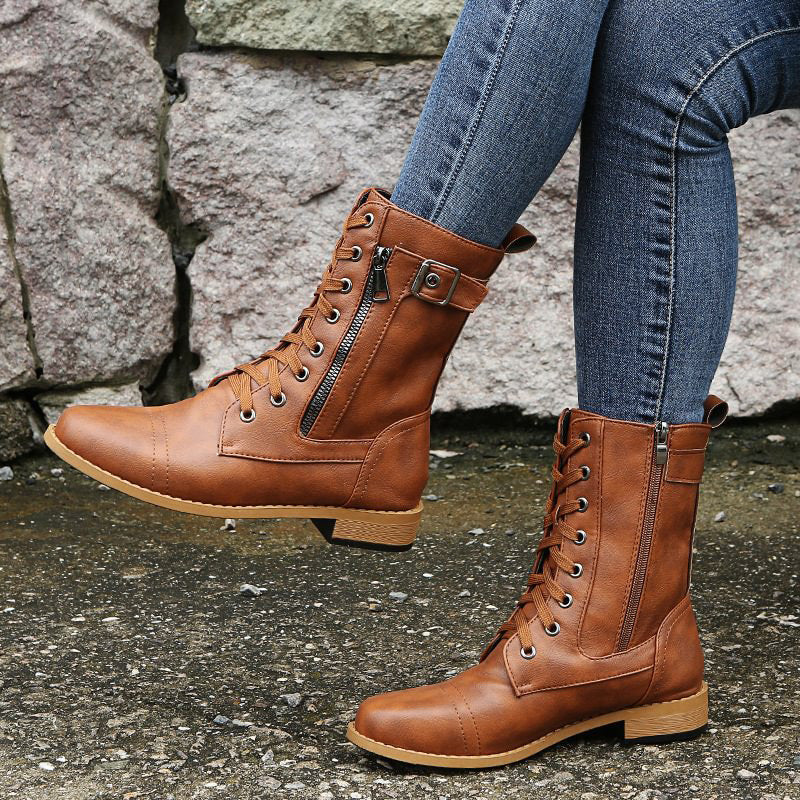 Stylish Side Zip Boots for Women β Comfortable & Versatile Footwear