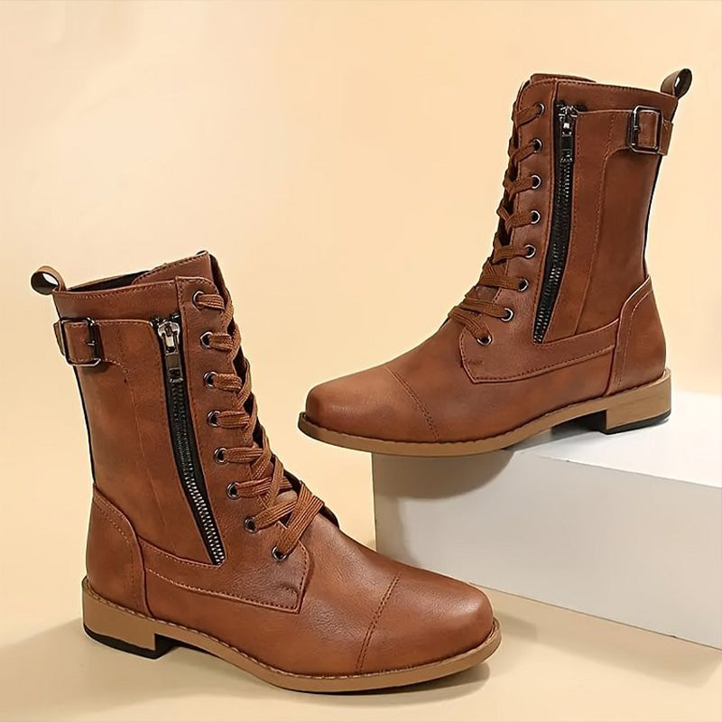 Stylish Side Zip Boots for Women β Comfortable & Versatile Footwear