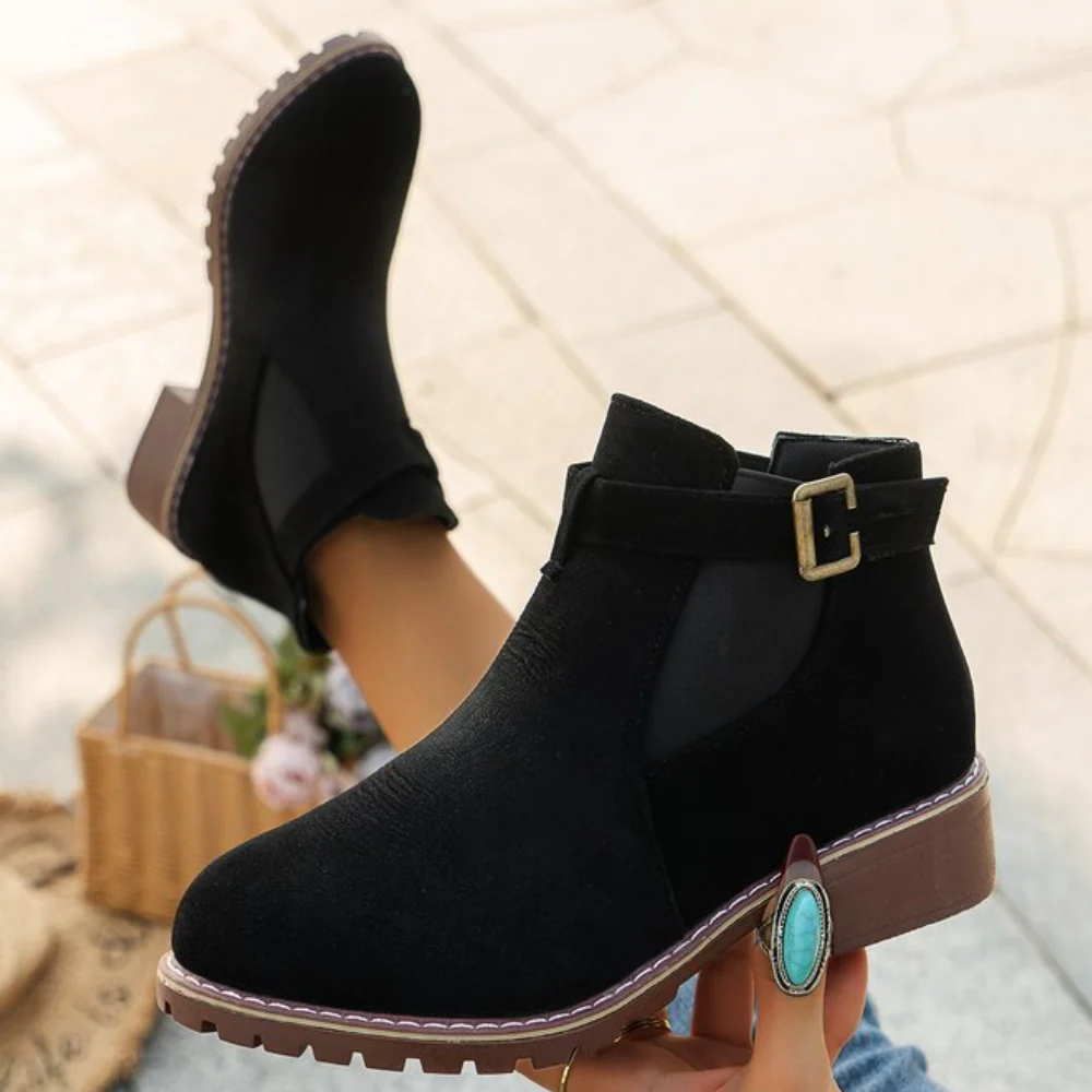 Suede Ankle Boots for Women β Stylish & Comfortable