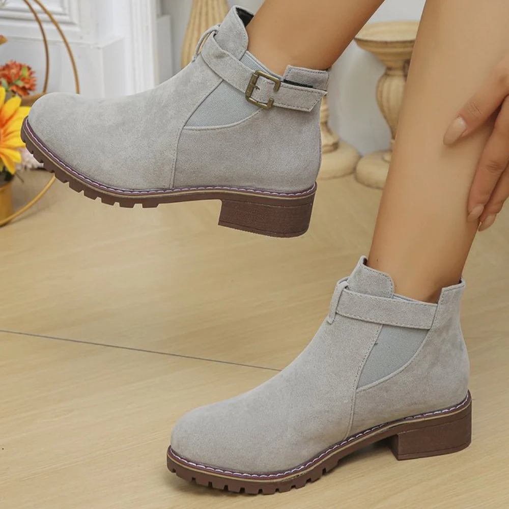 Suede Ankle Boots for Women β Stylish & Comfortable