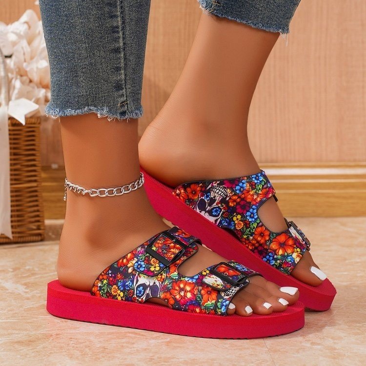Thick-Soled Colorful Slippers for Women β Lightweight & Comfortable