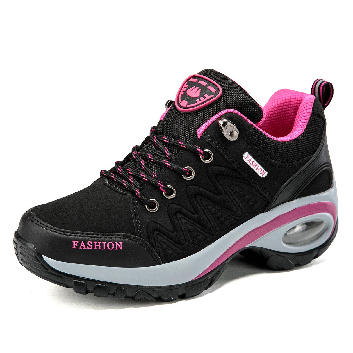 Thick Sole Hiking Shoes for Women β Comfortable & Non-Slip Design 0