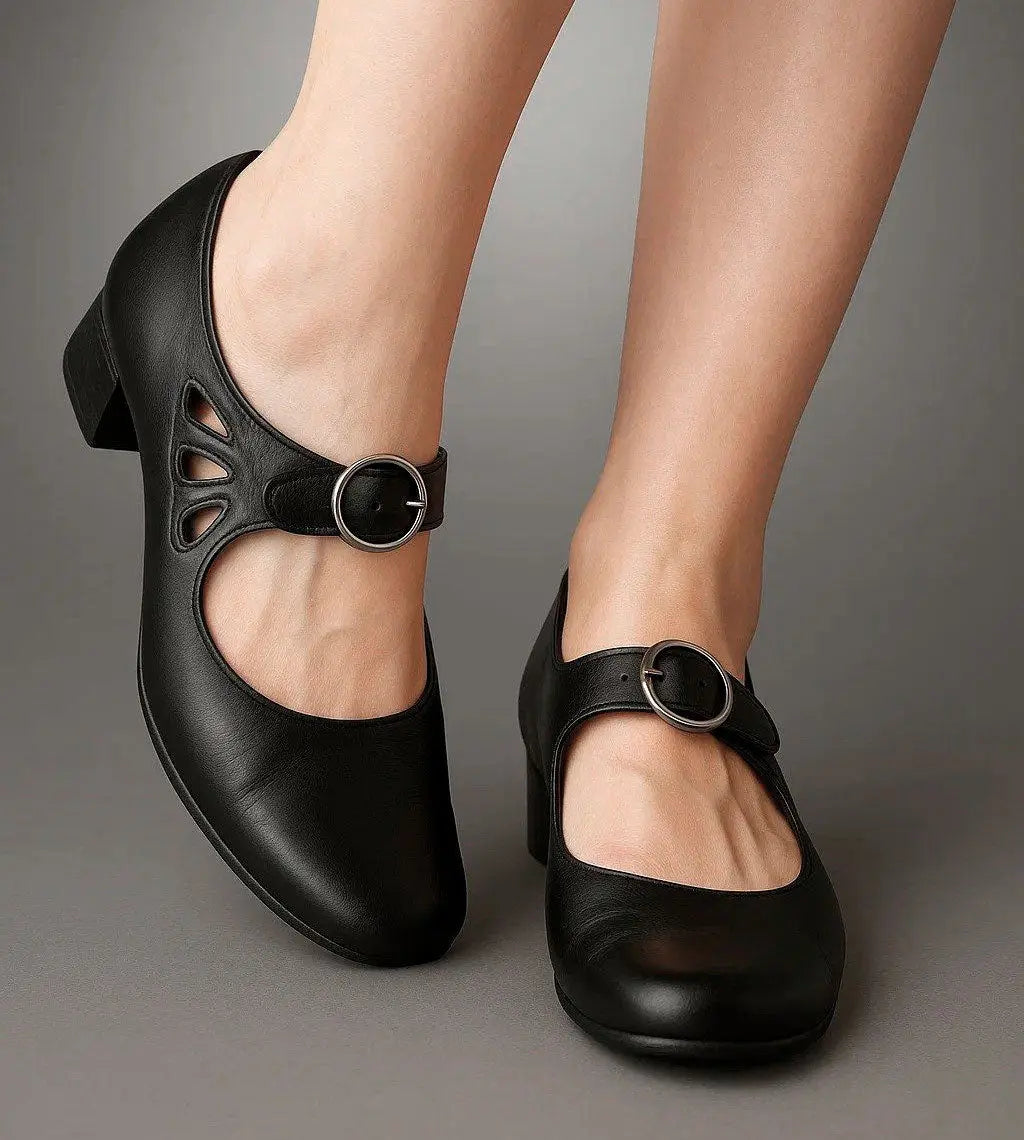 Vintage-Inspired Mary Jane Flats for Women β Chic & Comfortable Design Bareroots Footwear