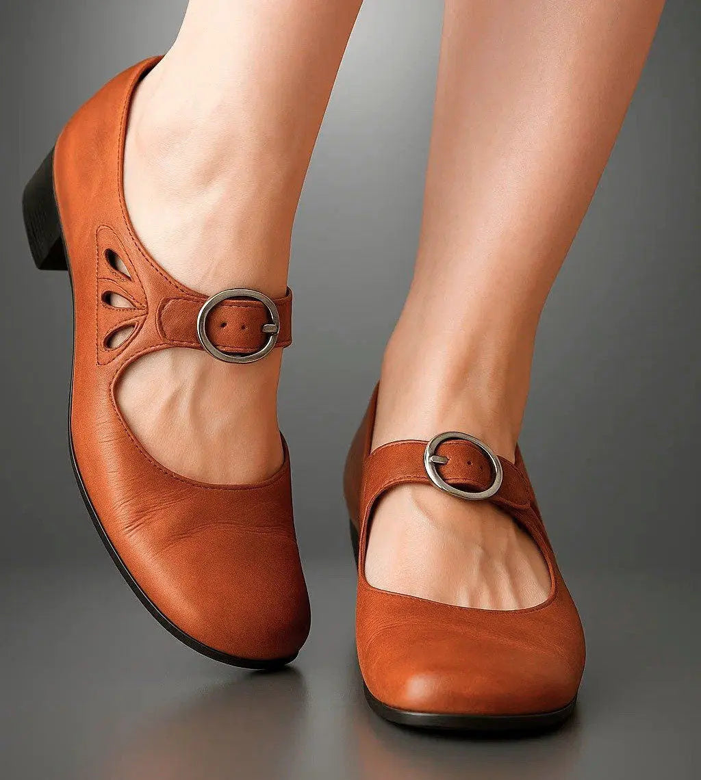 Vintage-Inspired Mary Jane Flats for Women β Chic & Comfortable Design Bareroots Footwear