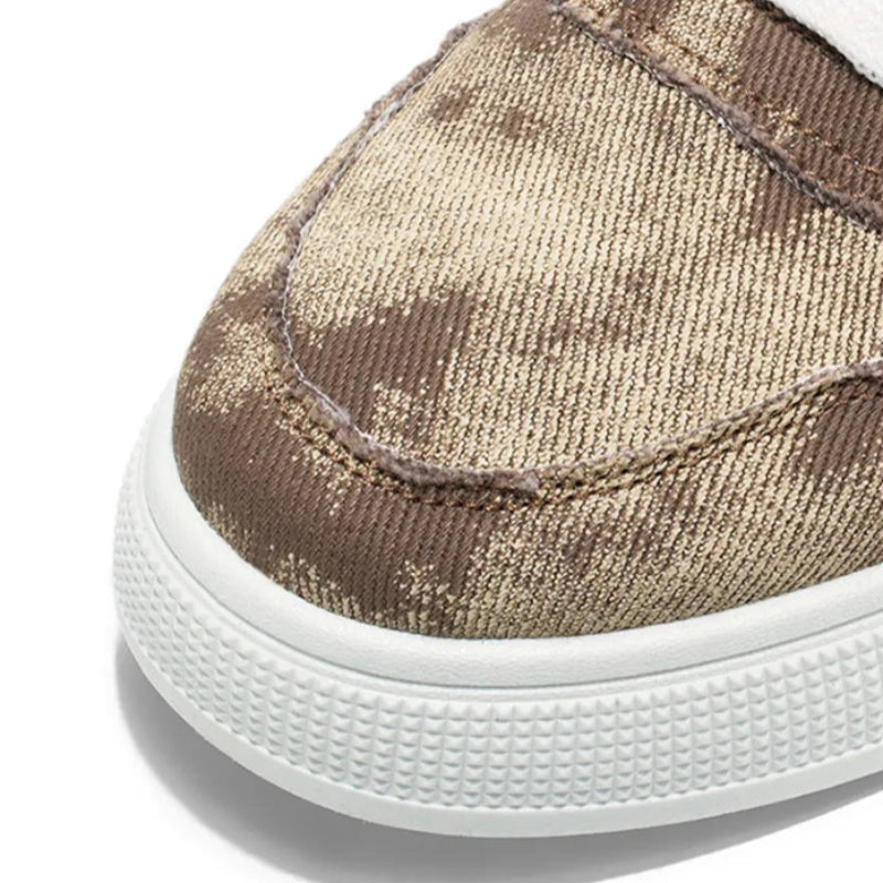 Washed Denim Sneakers for Men β Rugged Style & All-Day Comfort
