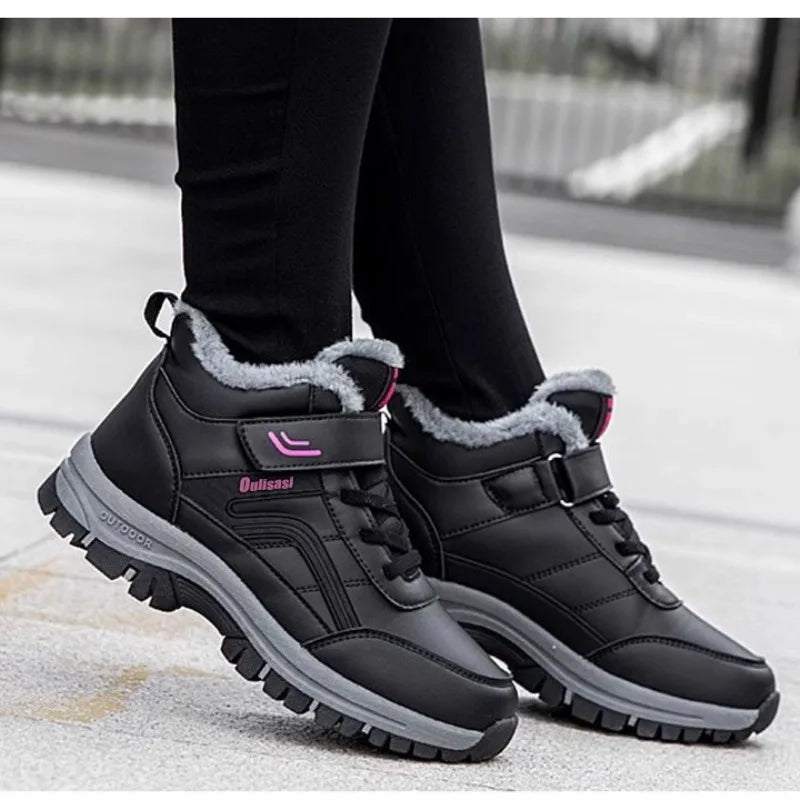 Waterproof Ankle Snow Boots for Women β Cozy & Stylish Comfort