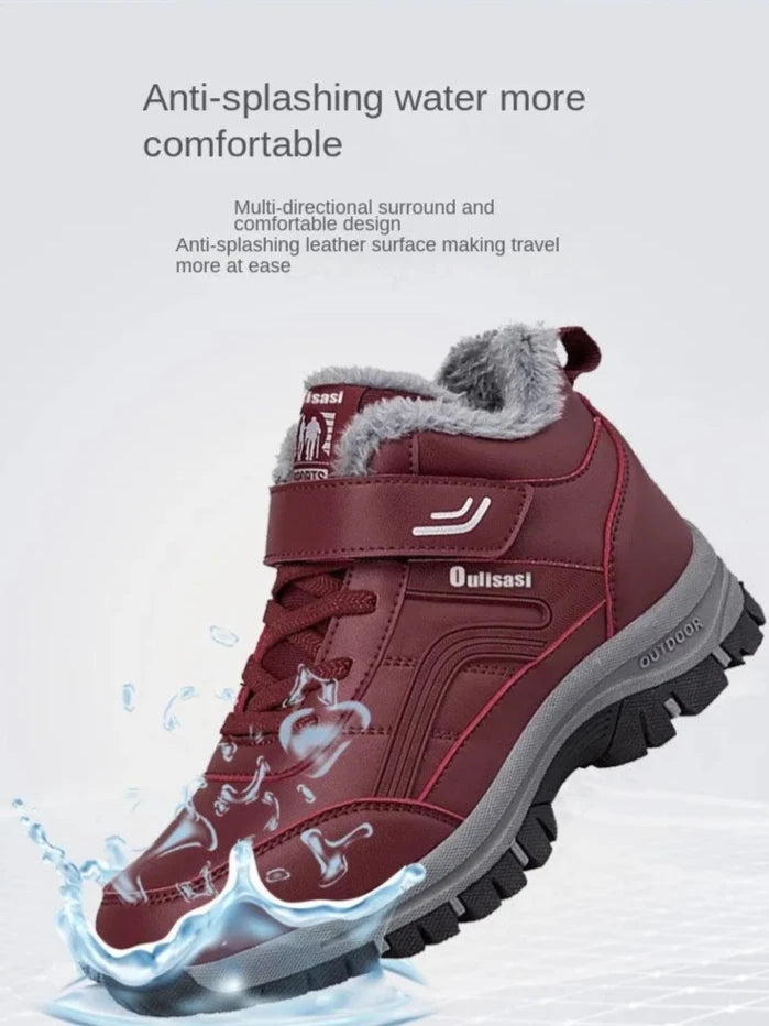 Waterproof Ankle Snow Boots for Women β Cozy & Stylish Comfort