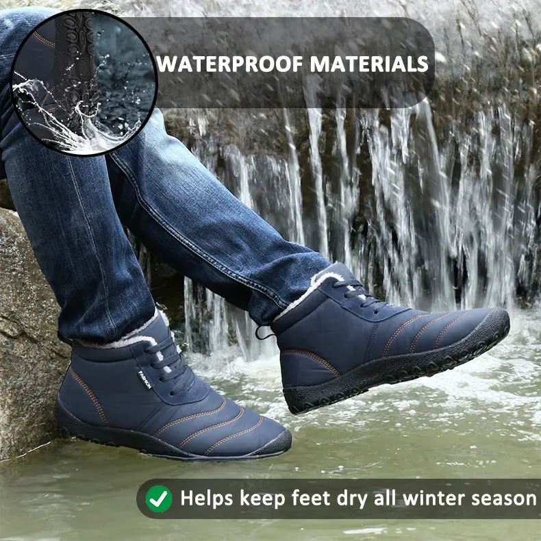 Waterproof Ankle Boots for Men β Comfortable & Supportive Design 3