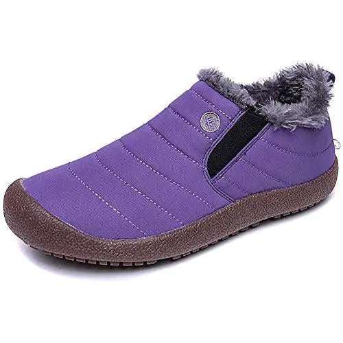 Waterproof Ankle Boots for Women β Cozy & Stylish for Winter Adventures 0