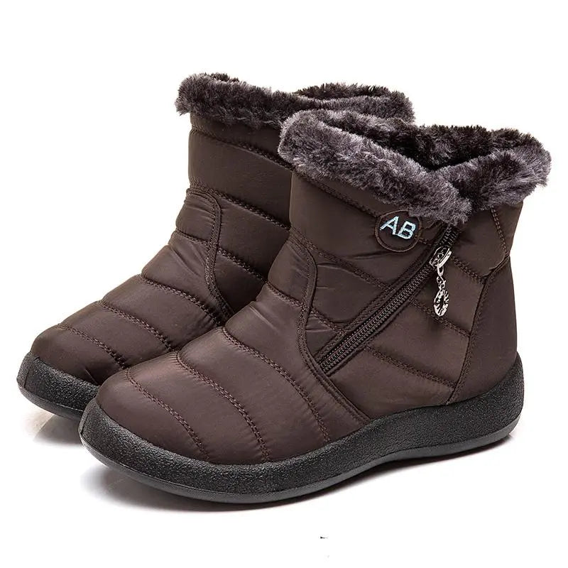 Waterproof Ankle Snow Boots for Women β Warm & Cozy Comfort 5