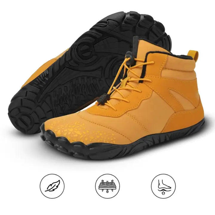 Waterproof Barefoot Trail Running Shoes for Men β Comfortable & Supportive for Winter 0