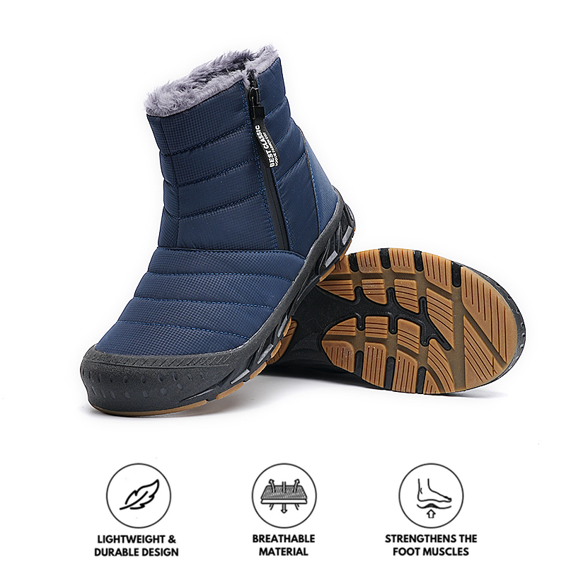 Waterproof High Top Snow Boots for Men & Women β Comfortable & Supportive for Winter Adventures 0