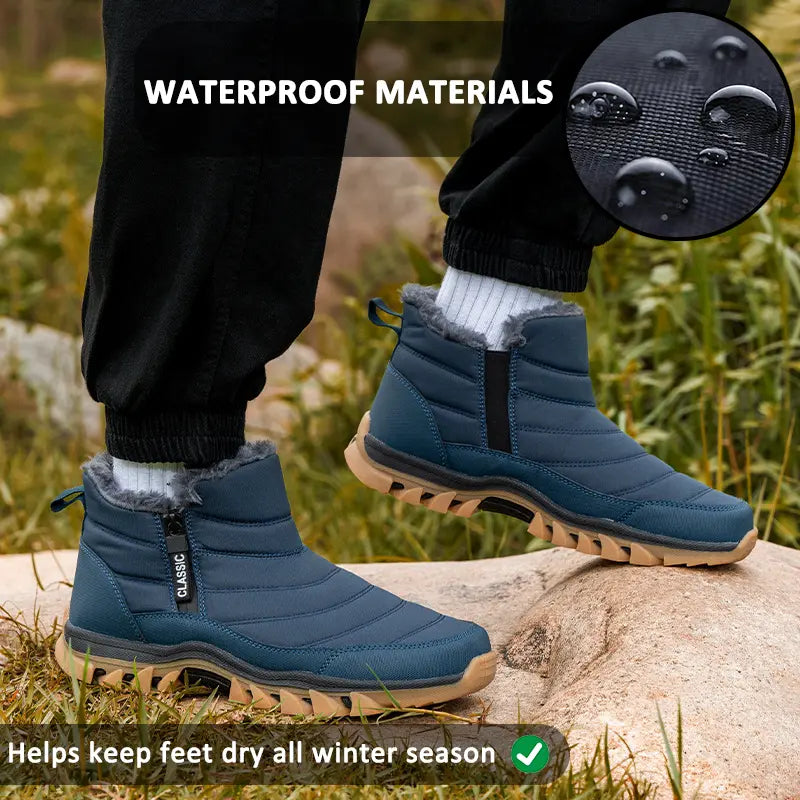 Waterproof Hiking Boots for Men β Comfortable & Supportive for Winter Adventures 2