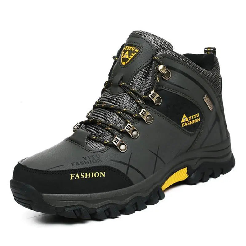 Waterproof Hiking Boots for Men β Durable & Warm for Winter Adventures 0